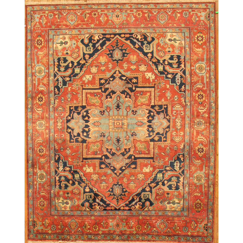 Pasargad Serapi Tribal Orange Area Rug & Reviews Wayfair